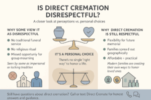 Are Minimal Funeral Services With a Direct Cremation Disrespectful?