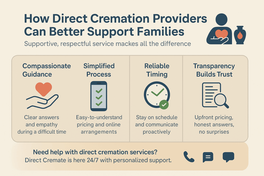 How Direct Cremation Providers Can Give Families More Support