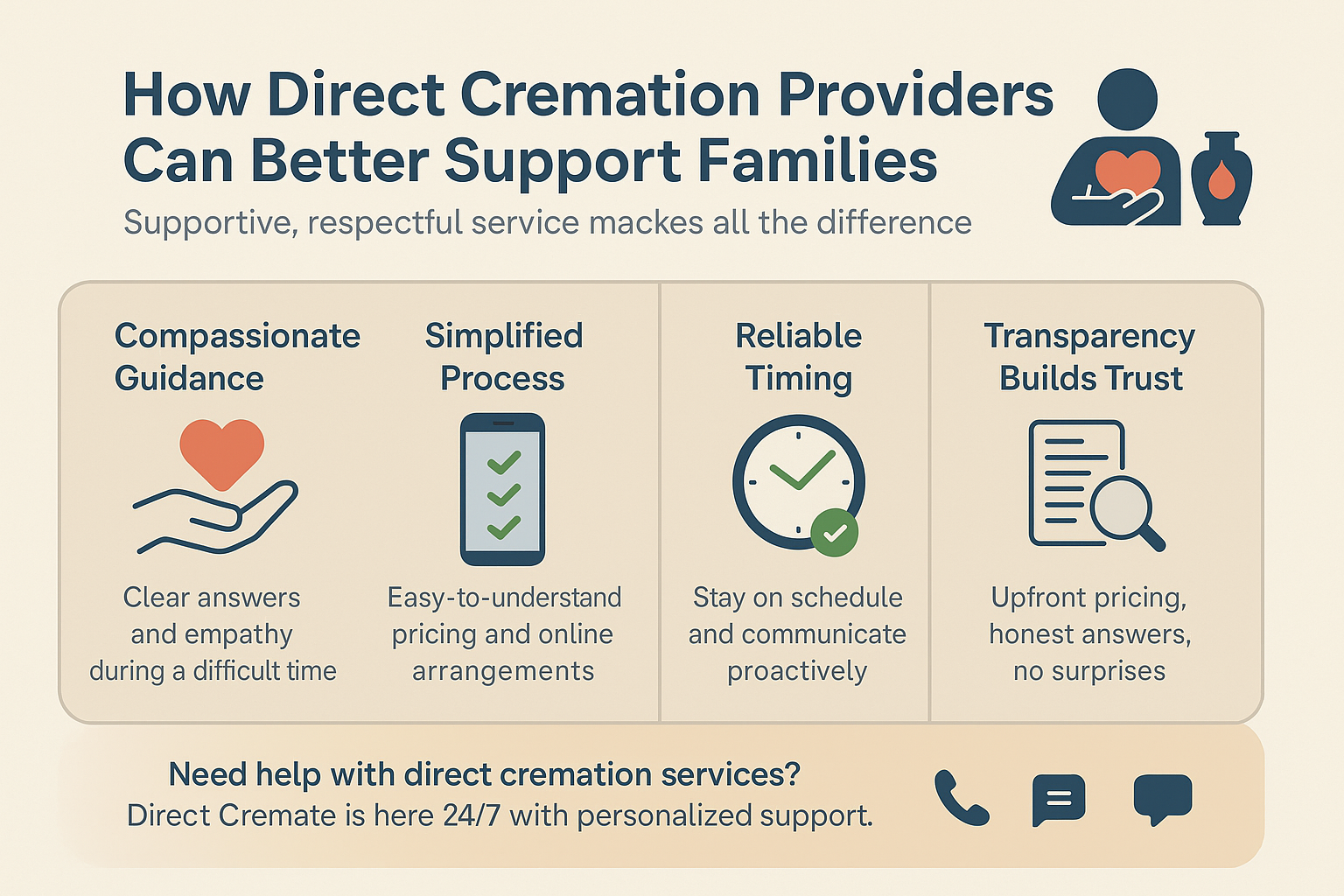 How Direct Cremation Providers Can Give Families More Support