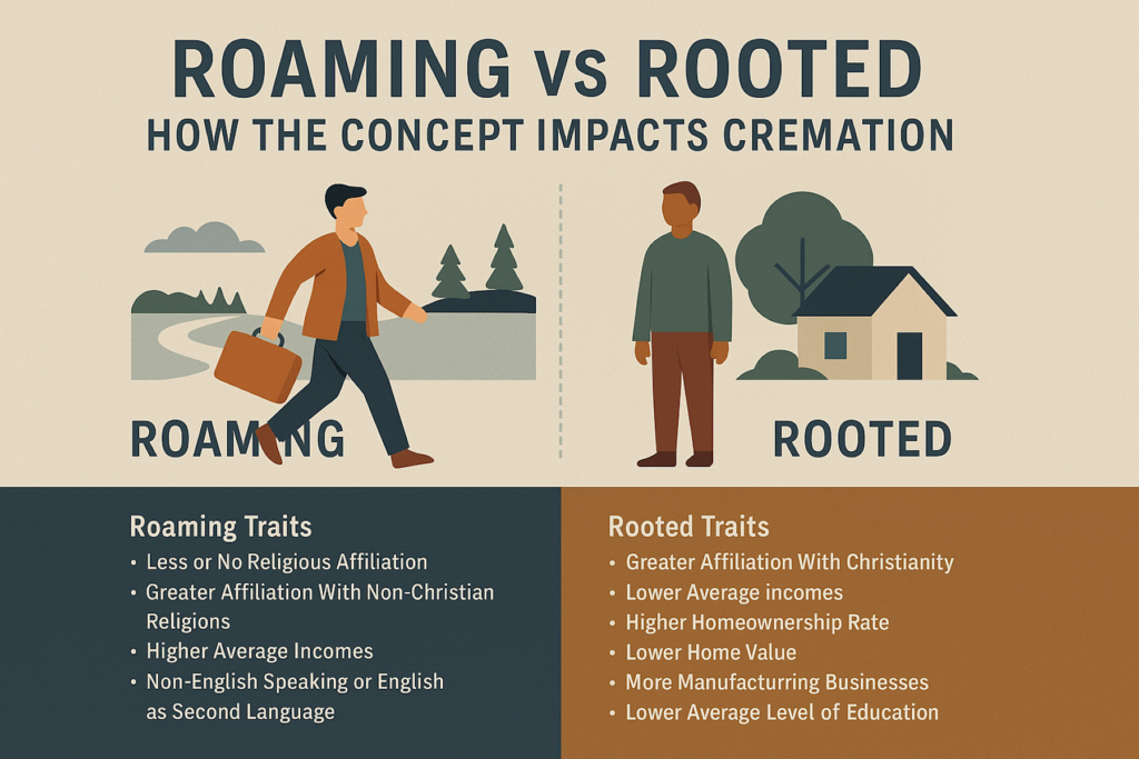 Roaming vs Rooted: How Moving Around Impacts Cremation